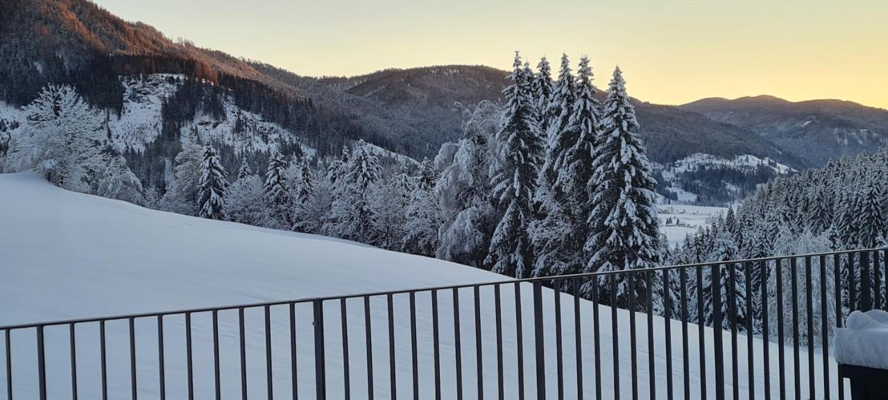 Penthouse Skyview Im Natur-Erlebnispark Bad Kleinkirchheim Patergassen Luaran gambar